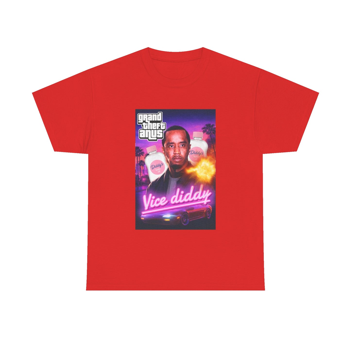 GTA Vice Diddy Funny T-Shirt Meme Graphic Tee