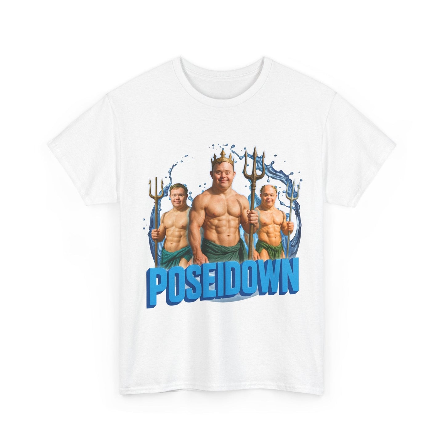 Poseidown Funny T-Shirt Meme Graphic Tee