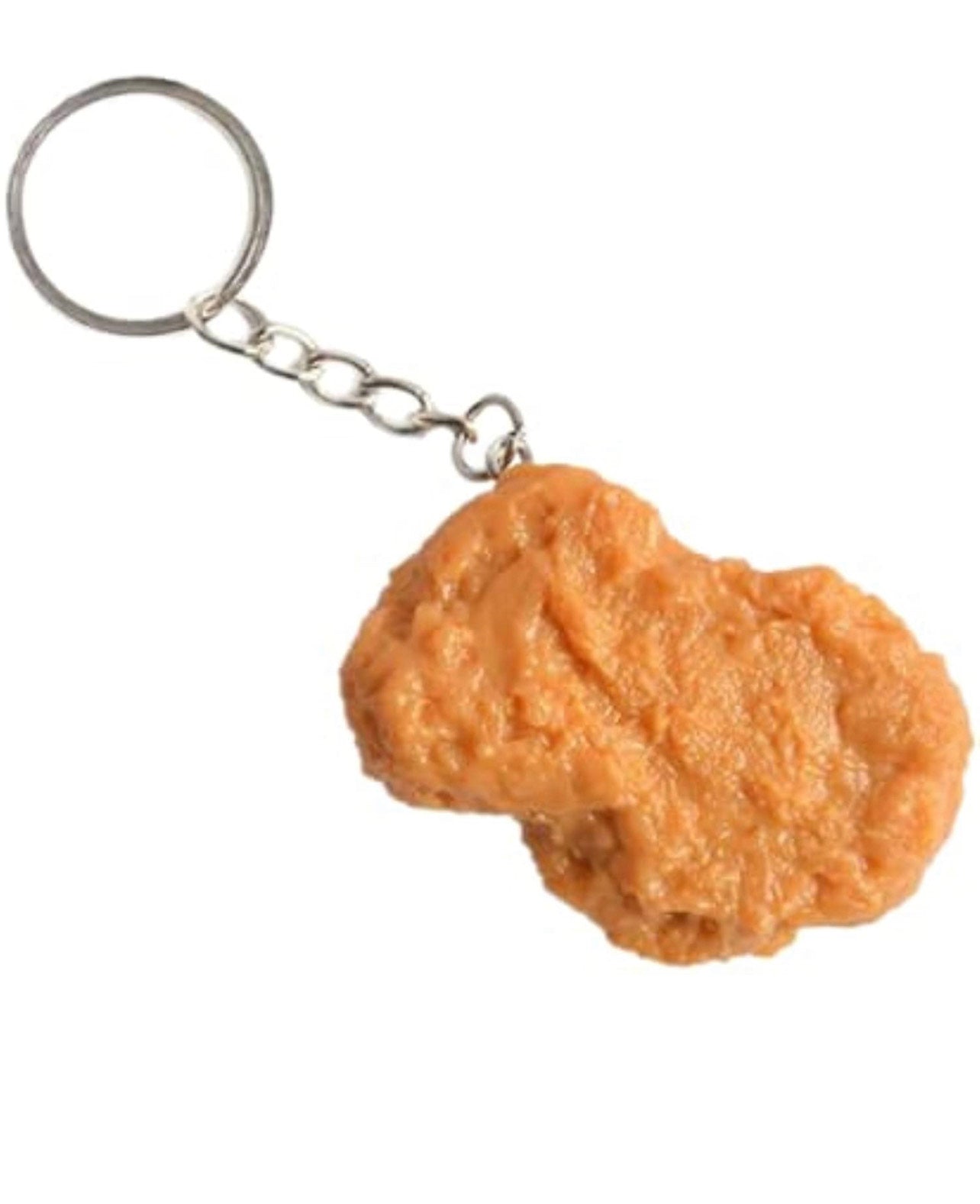 π Chicken Nugget Keychain. chicken nugget tasty gift holiday vehicle car, home office