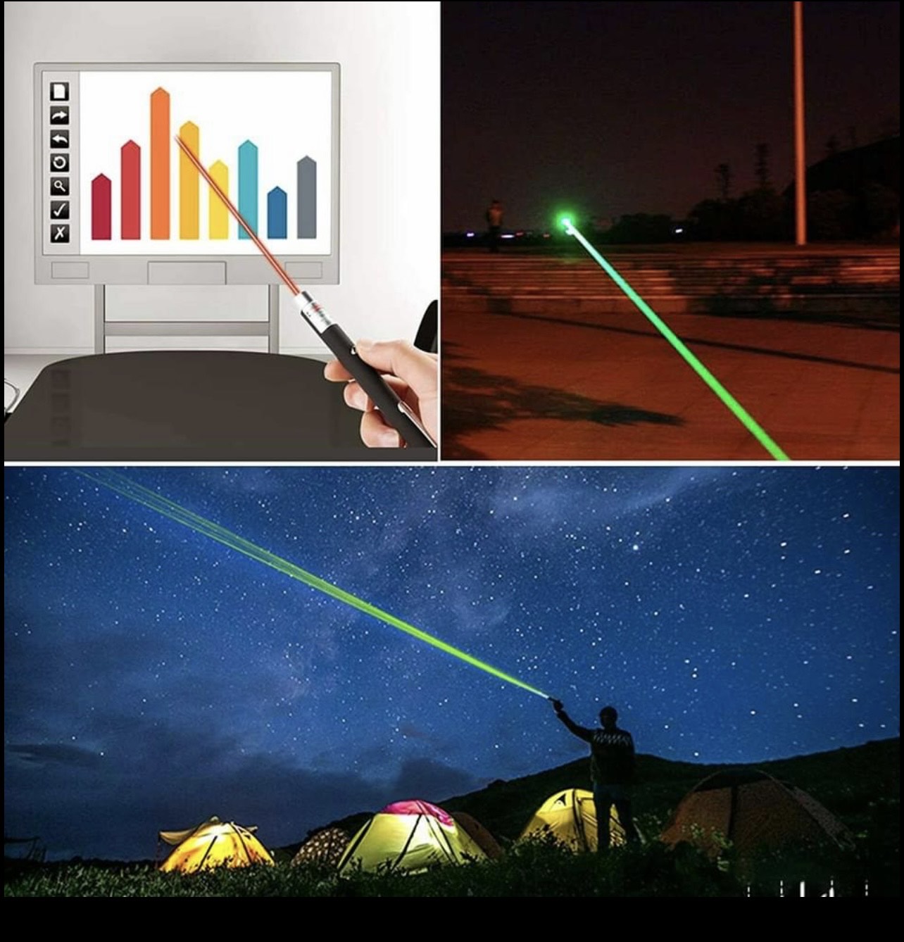 Laser Pointer for Cats, Dogs, 3 Pack Laser Pointer Cat Toy for Indoor Cats Laser Toy Pet Cats Dogs Chaser Laser Light Toy