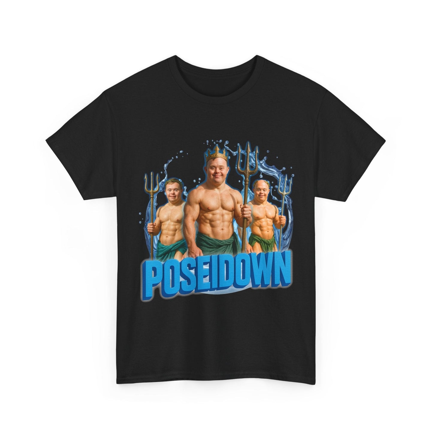 Poseidown Funny T-Shirt Meme Graphic Tee