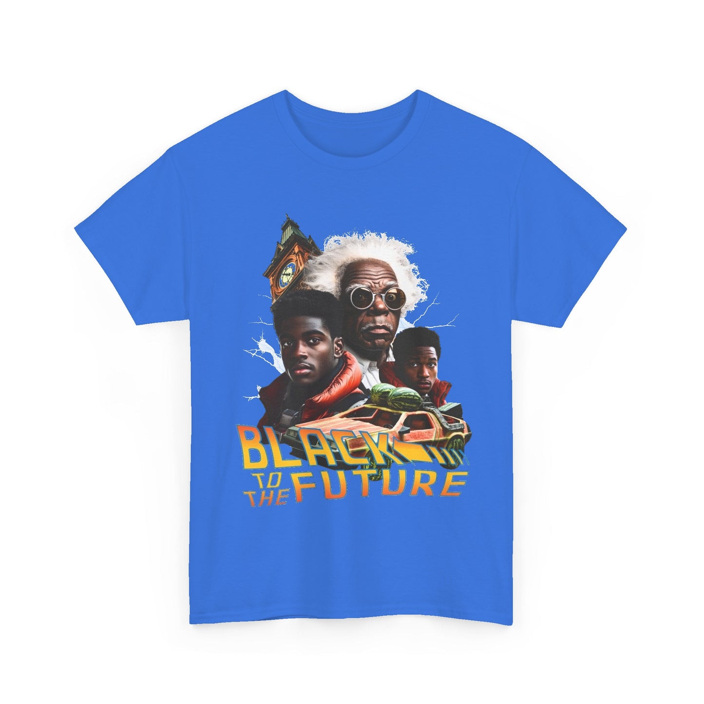 Black to the Future Funny T-Shirt Meme Graphic Tee