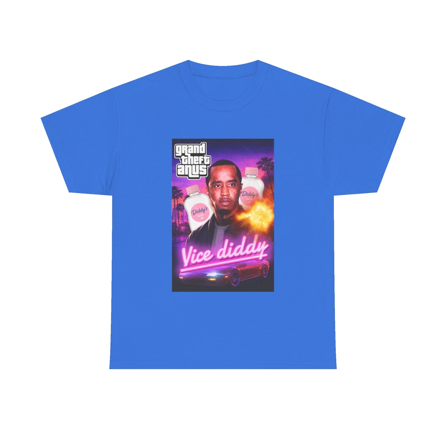 GTA Vice Diddy Funny T-Shirt Meme Graphic Tee