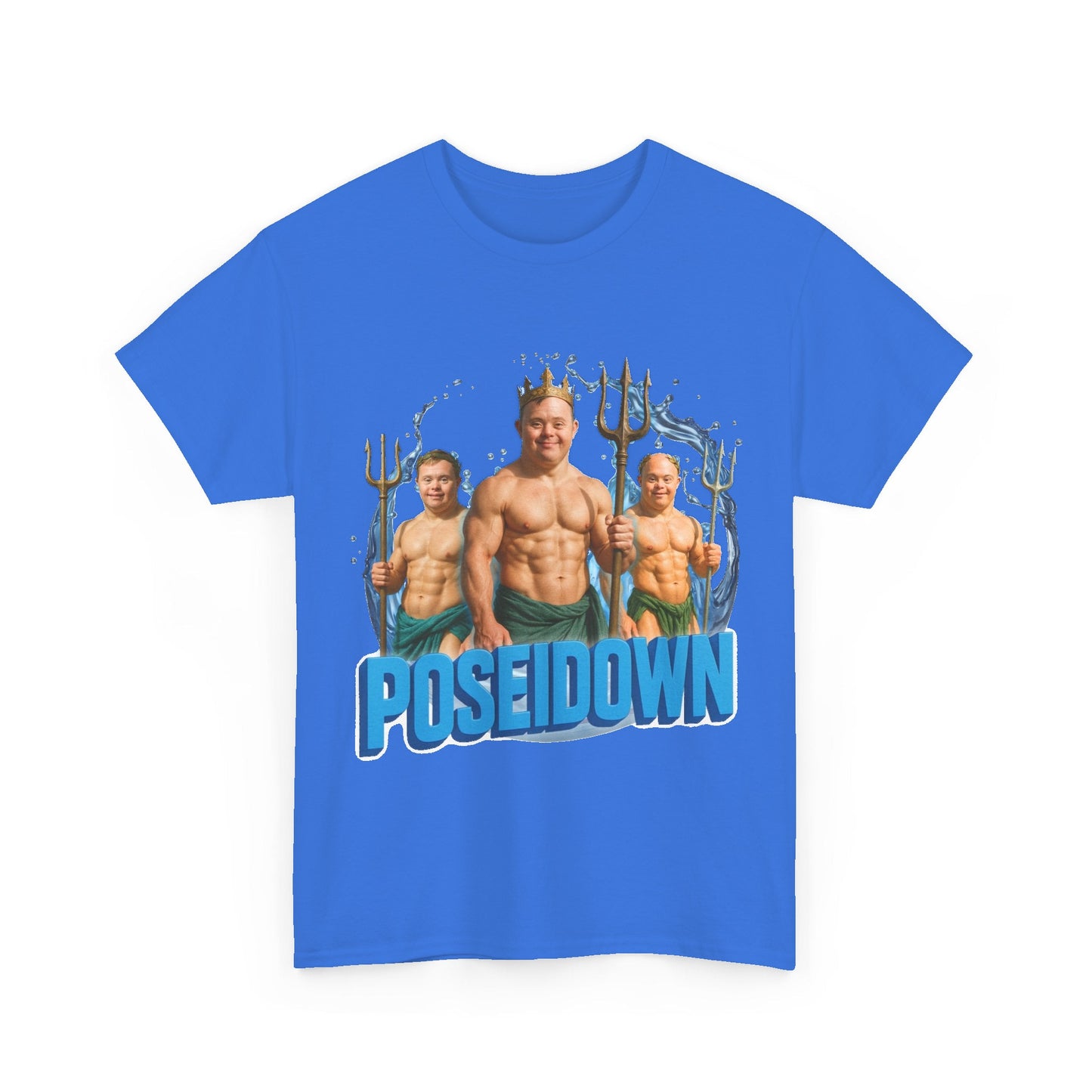 Poseidown Funny T-Shirt Meme Graphic Tee