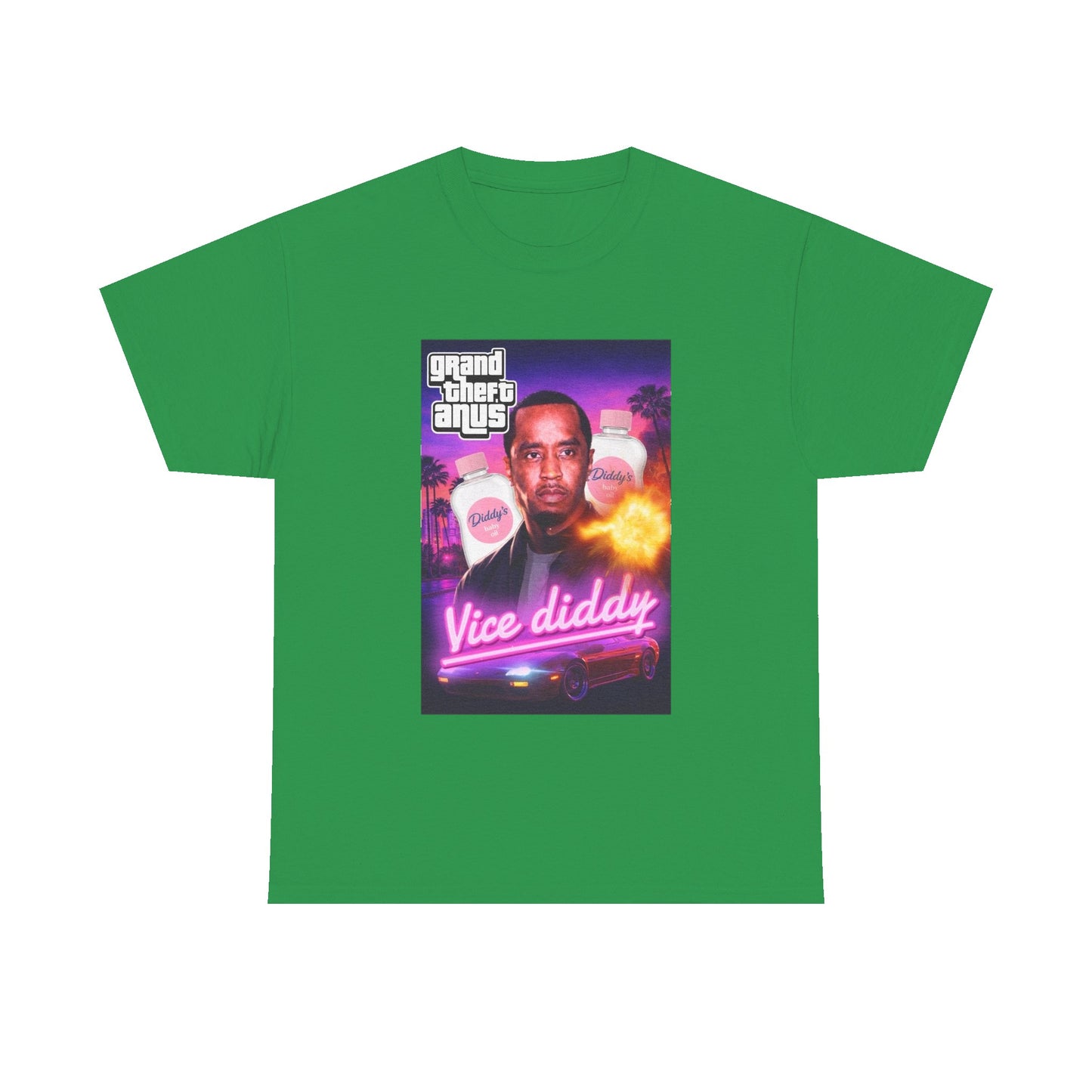 GTA Vice Diddy Funny T-Shirt Meme Graphic Tee