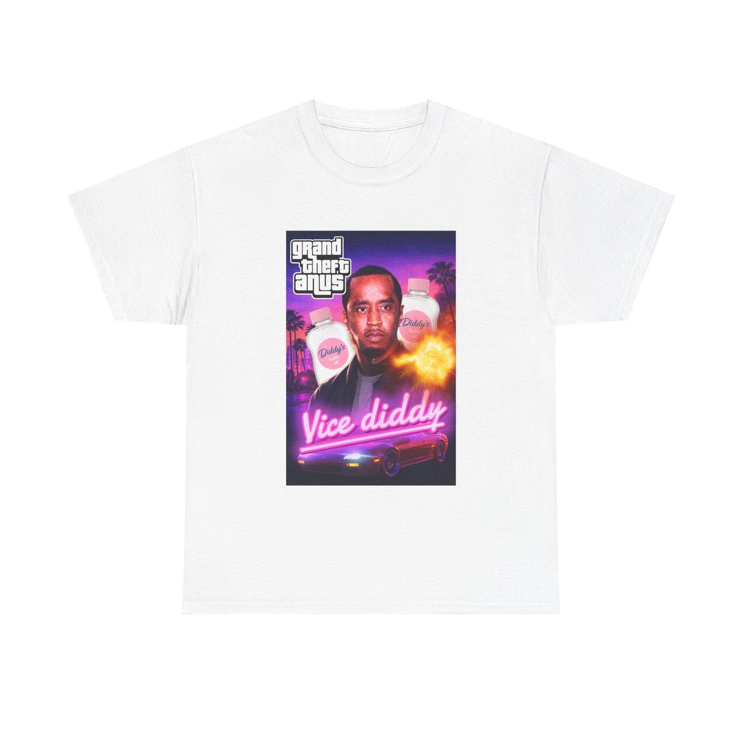 GTA Vice Diddy Funny T-Shirt Meme Graphic Tee