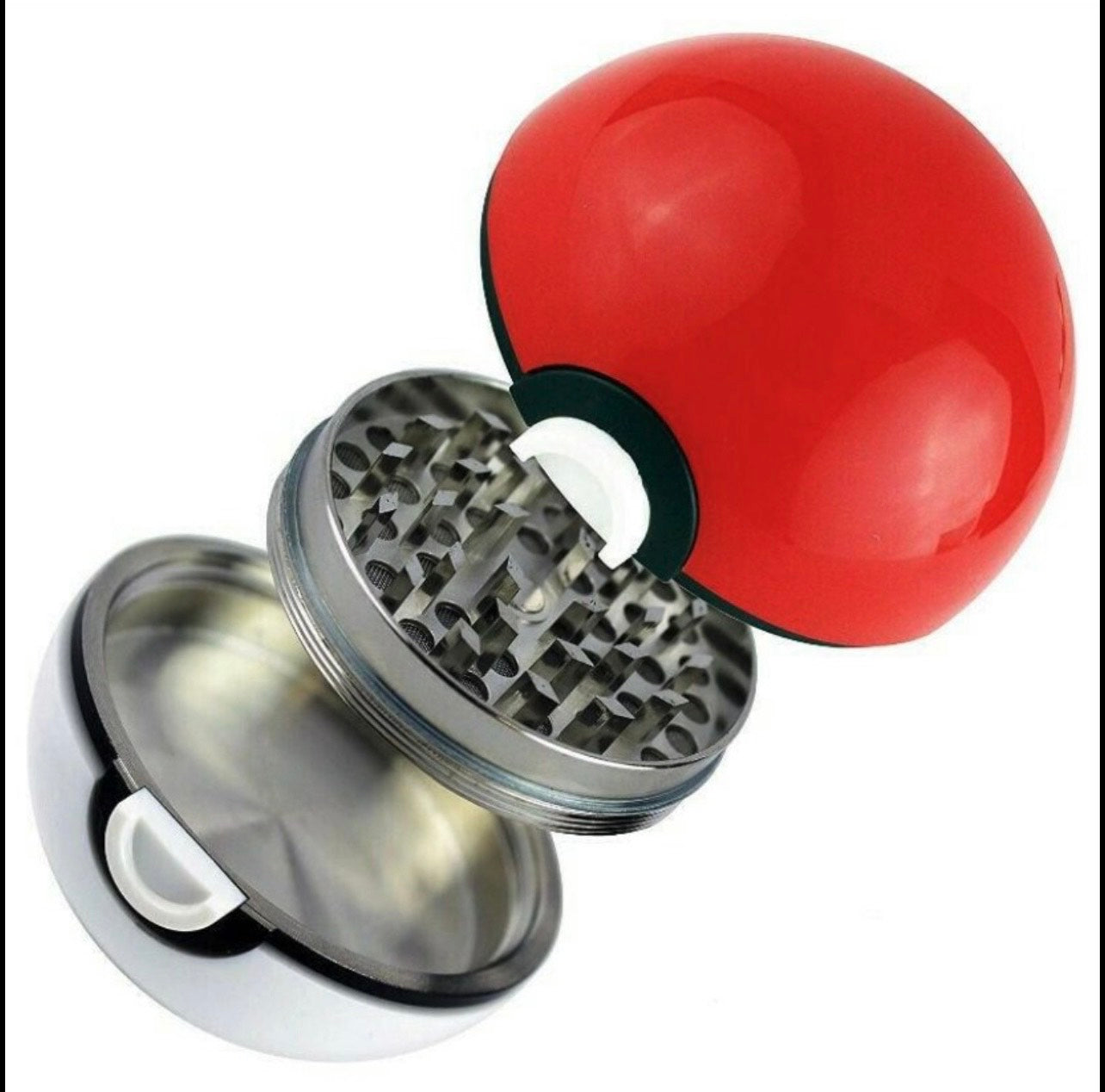 Anime Pokeball Grinder For Herbs and Spices - Pikachu Charizard gift Collectable catchem kitchen. Crusher