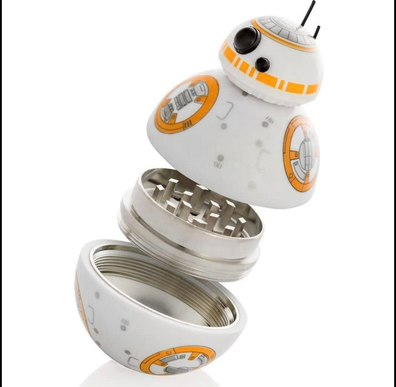 BB-8 Robot Grinder BB8 Grinder - BB8 Gifts - 3 Pieces Jedi kitchenware gift The Force.