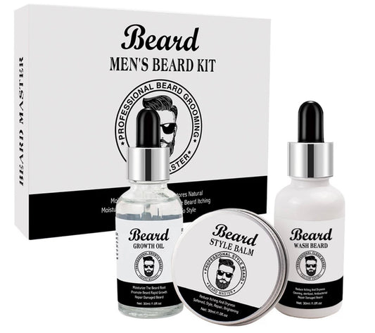 Premium 30ml Organic Moustache Styling Softens Grooming Kit  Beard Growth Oil  Beard Kit Men. Gift.